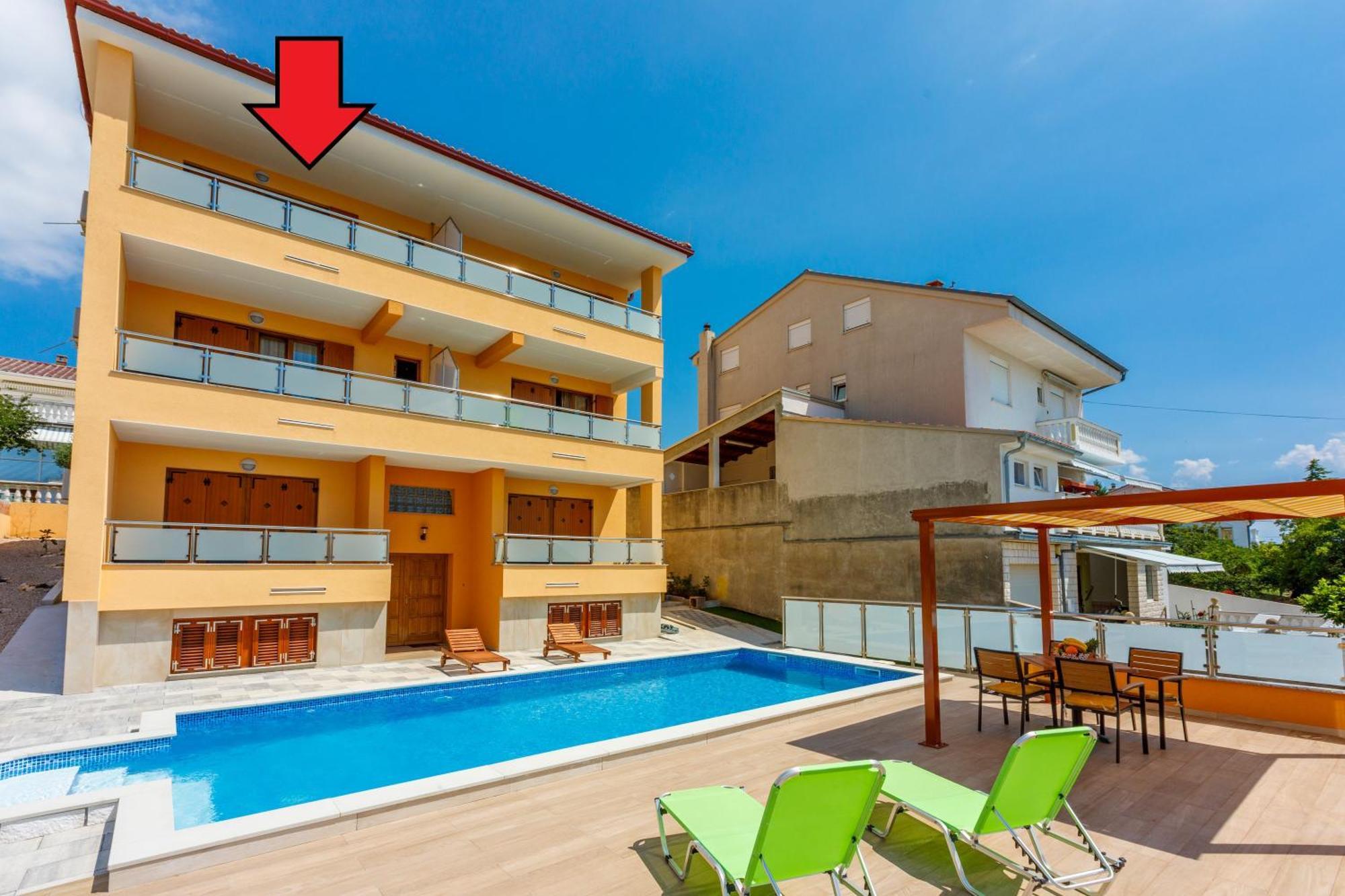 Appartamento House View Novi Vinodolski Esterno foto