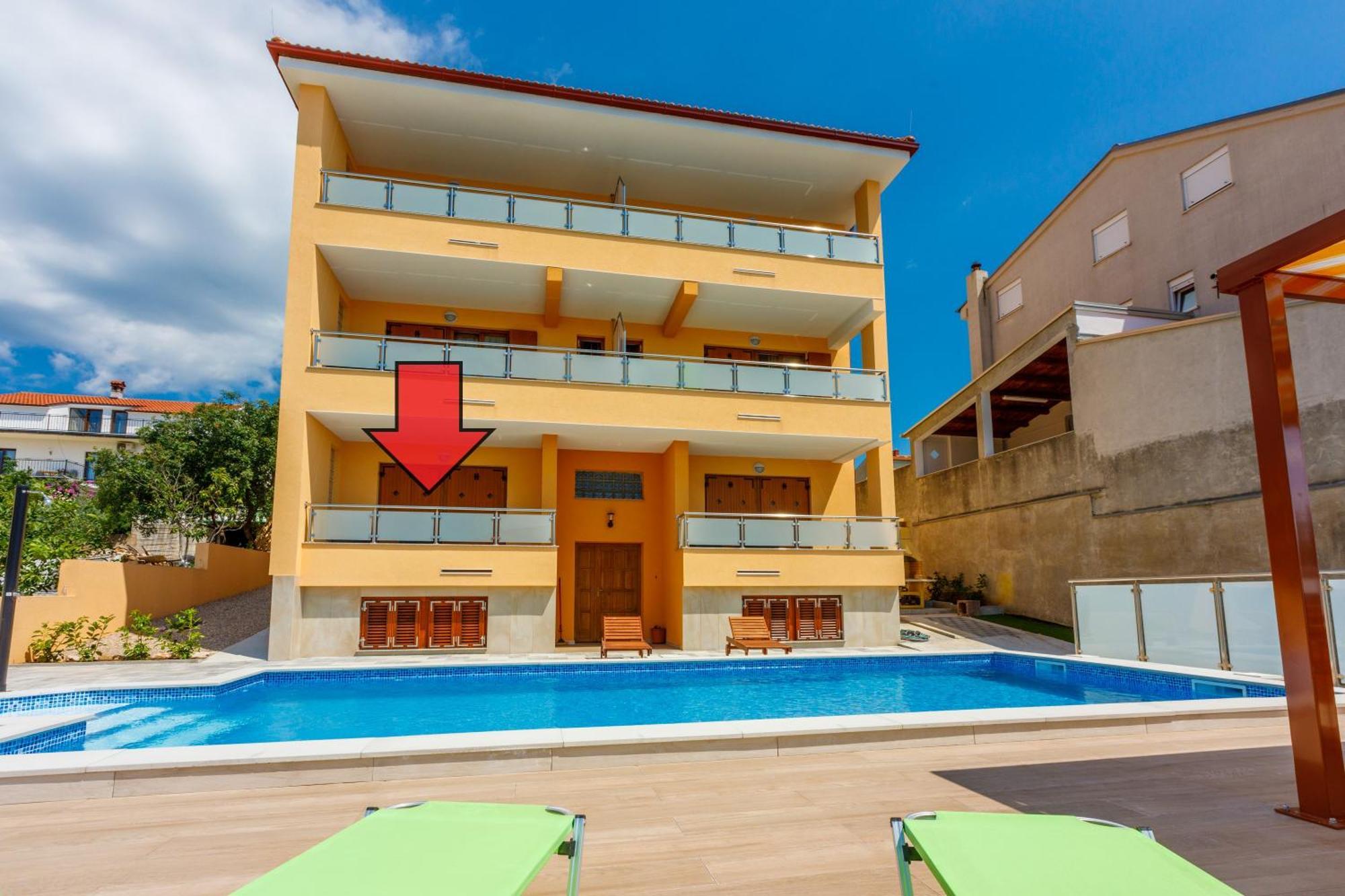 Appartamento House View Novi Vinodolski Esterno foto