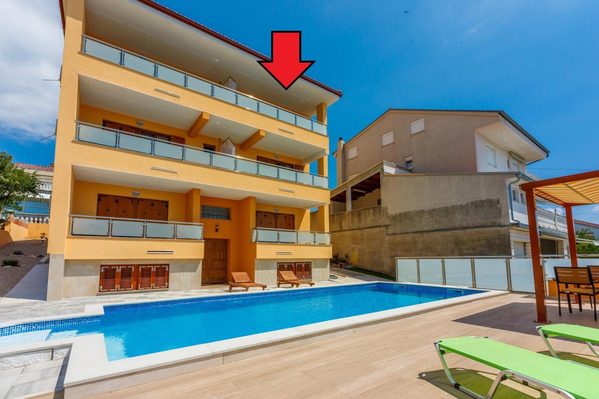 Appartamento House View Novi Vinodolski Esterno foto